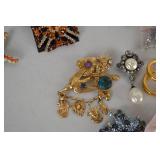 Large Assortment of Vintage and Costume Jewelry with Watches