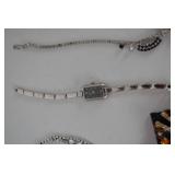 Large Assortment of Vintage and Costume Jewelry with Watches
