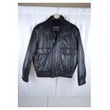 Pelle Studio Wilsons black leather jacket, Thinsulate insulated, size M