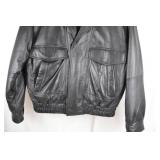 Pelle Studio Wilsons black leather jacket, Thinsulate insulated, size M