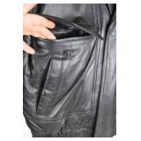 Pelle Studio Wilsons black leather jacket, Thinsulate insulated, size M