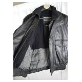 Pelle Studio Wilsons black leather jacket, Thinsulate insulated, size M