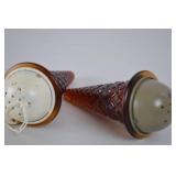 Vintage Ice Cream Cone Salt and Pepper Shaker Set