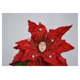 Department 56 Christmas Twinkle Poinsettia Fairy Figurine Decoration