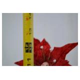 Department 56 Christmas Twinkle Poinsettia Fairy Figurine Decoration