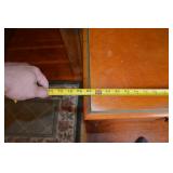 Vintage Painted Buffet Sideboard with Floral Detail, 48 in Wide