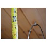 Porcelain Table Lamp with Cherubs and Floral Detail