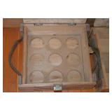 Pair of Vintage Wooden Army Detonating Fuze M772 Crates