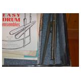 Ludwig Drum Co. Vintage Drum Case with Drum Music & Stand Hardware