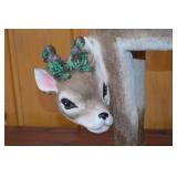 12-Inch Christmas Reindeer Stool Holiday Decor