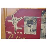 1941 U of M Golden Gophers National & Big Ten Champions Football Display