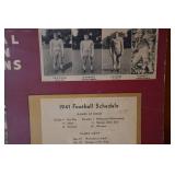 1941 U of M Golden Gophers National & Big Ten Champions Football Display