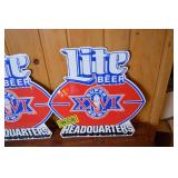 Lite Beer Super Bowl XXVI Headquarters Signs, Twin Cities Lot