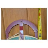 Festive Flyer Miniature Sled Decor Piece, 17 Inches Tall