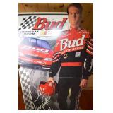 Budweiser NASCAR Standee and Miller Halloween Get Vamped Standee Lot