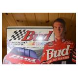 Budweiser NASCAR Standee and Miller Halloween Get Vamped Standee Lot