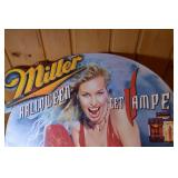 Large Miller Carboard Advertisment