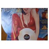 Large Miller Carboard Advertisment