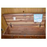 Lane Cedar Chest with Drawers - 47 Inch Classic Wood Storage