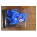 Ty Beanie Babies Princess Diana Bear in Display Case