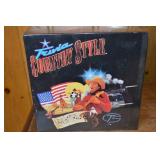 Antique Bow Front Chest of Drawers and Trivia Country Style Game