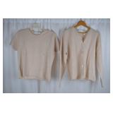Jones New York Sport and Valerie Stevens Wool Sweater Sets, Size Large