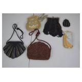 Lot of Vintage Beaded Evening Bags and Purses