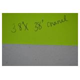 Chanel Brown Polyester Scarf 38x38 Made in France