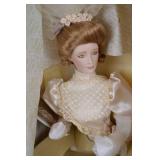 Franklin Heirloom Doll and My Closest Friend Porcelain Doll in Boxes