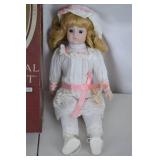 Lot of 5 Collectible Dolls - Effanbee, Madame Alexander, Porcelain (Boxed)