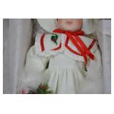 Victorian Porcelain Christmas Doll Lot with Angel Collectible