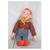 Vintage Howdy Doody Eegee Doll NBC Freckle Face Red Hair Plaid Outfit