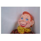 Vintage Howdy Doody Eegee Doll NBC Freckle Face Red Hair Plaid Outfit