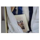 Victoria Ashlea Originals Porcelain Doll w/ Box & Winter Wonderland Sheet Music