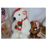 Ty Beanie Babies Collection Lot with Carded and Loose Bears