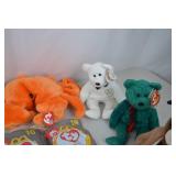 Ty Beanie Babies Collection Lot with Carded and Loose Bears