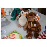 Ty Beanie Babies Collection Lot with Carded and Loose Bears