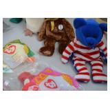 Ty Beanie Babies Collection Lot with Carded and Loose Bears