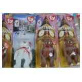 Ty Beanie Babies Collection Lot with Carded and Loose Bears