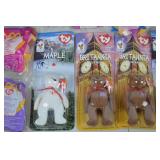 Ty Beanie Babies Collection Lot with Carded and Loose Bears