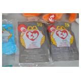 Ty Beanie Babies Collection Lot with Carded and Loose Bears