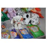 Large TY Beanie Babies Lot - Plush & McDonald