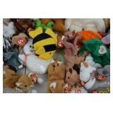 Large TY Beanie Babies Lot - Plush & McDonald
