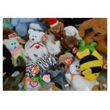 Large TY Beanie Babies Lot - Plush & McDonald