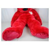 Ty Beanie Buddy Large Red Teddy Bear with Heart and Tag