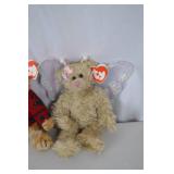 Ty collectible teddy bear and plush lot with accessories, 18 pieces