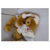 Ty collectible teddy bear and plush lot with accessories, 18 pieces