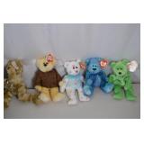 Large Collection of TY Beanie Babies and Plush Toys