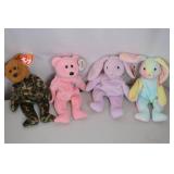 Large Collection of TY Beanie Babies and Plush Toys