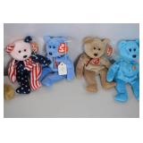 Large Collection of TY Beanie Babies and Plush Toys